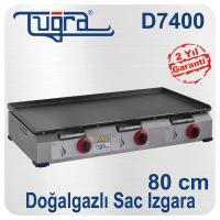 Doğalgaz'lı Sac Izgara 80 cm