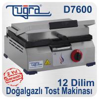 Doğalgaz lı Tost Makinesi 12 Dilim