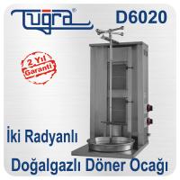 Doğalgazlı 2 Radyanlı Döner Ocağı
