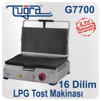 Lpg'li Tost Makinesi 16 Dilim