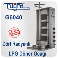 Lpgli 4 Radyanlı Döner Ocağı